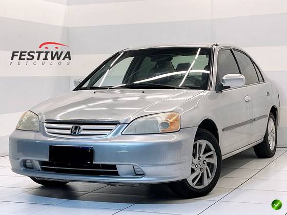 HONDA CIVIC 1.7 LX 16V GASOLINA 4P AUTOMÁTICO